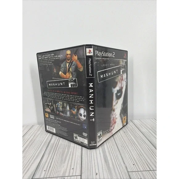 Manhunt - Sony Playstation 2 PS2 Pristine Tested Guarantee